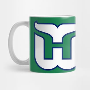 Hartford Whalers Retro Logo Mug